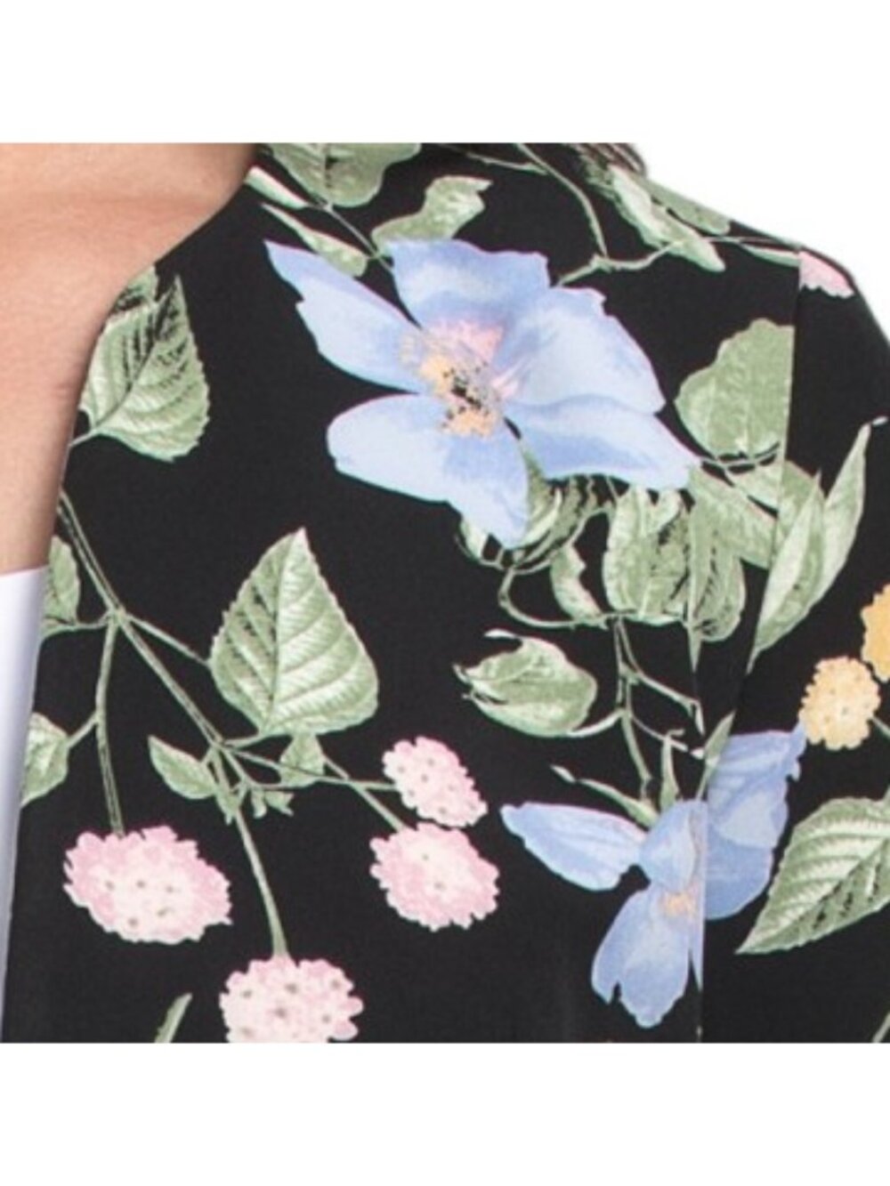 KASPER Petite Printed Scuba Jacket - Picture 3 of 4